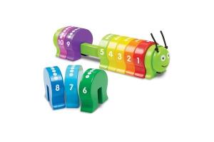 Counting Caterpillar sensory toy