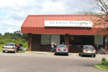 original Library Partnership Branch building