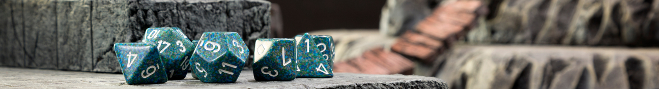 D&D Dice Lower Header