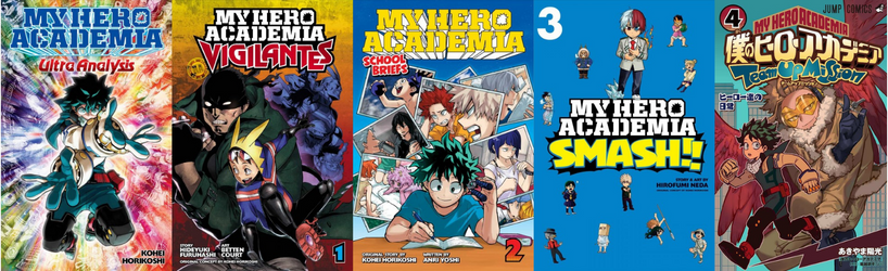 My Hero Academia Special One Shot Manga Volume World Heroes