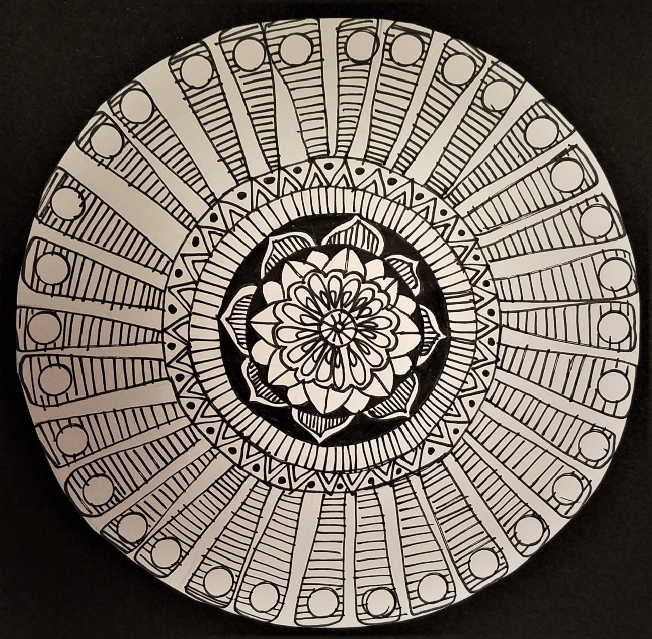 🎨Mandala Art Images • king_of_king (@king_rishi_33) on ShareChat