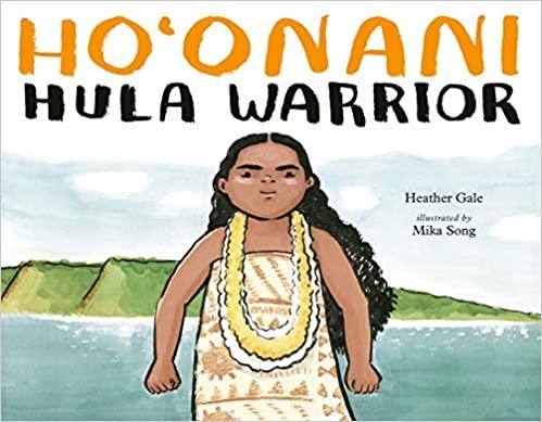 Ho'onani Hula Warrior cover Hawaiian girl, island backdrop