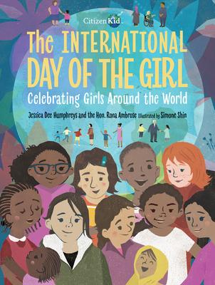 text: The International Day of the Girl, image: girls of different nationalities