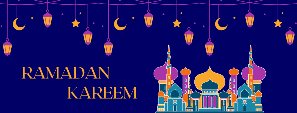 Blog Header that reads "Ramadan Kareem"