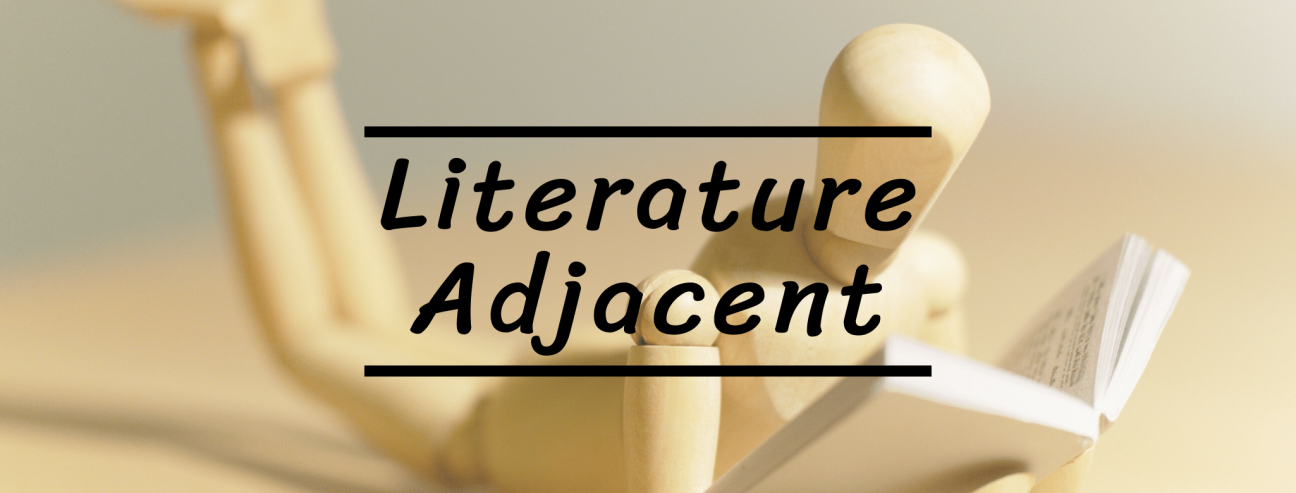 Literature Adjacent banner art