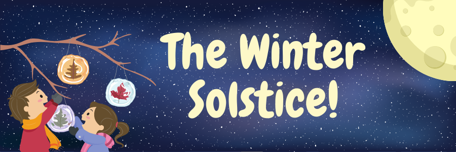 Blog Header that reads "The Winter Solstice!"