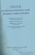 Index of Revolutionary War Pension Applications.