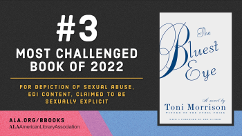 #3 most challenged book of 2022: The Bluest Eye