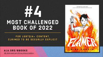 #4 most challenged book of 2022: Flamer