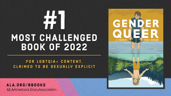 #1 most challenged book of 2022: Gender Queer