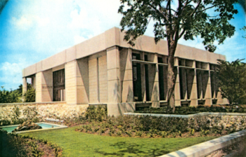 Gainesville Public Library built in 1968