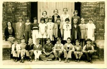 Fourth Grade Hawthorne School 1935