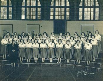 Gainesville High School Chorus 1952