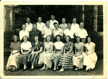 High School Students at P. K. Yonge Laboratory School 1950s