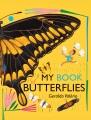 Book cover of My Book of Butterflies showing half of a monarch butterfly