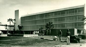 1966 photo of the Alachua County courthouse