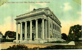 postcard of the US Post Office and Federal Courthouse, now the Hippodrome Theatre