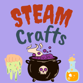 Image of slime, and boiling beaker & cauldron