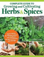 Book cover of Complete Guide to Growing and Cultivating Herbs & Spices