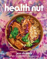 Book cover of health nut with a bowl of food