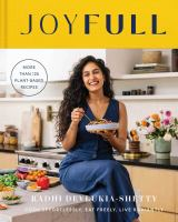 Book cover of Joyfull with picture of the author in a kitchen