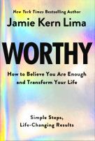 Book cover of Worthy with shiny colors