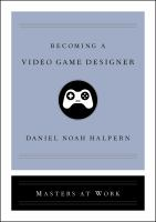 Book cover of Becoming a Video Game Designer