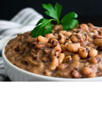 Black-Eyed Peas with Bacon and Pork