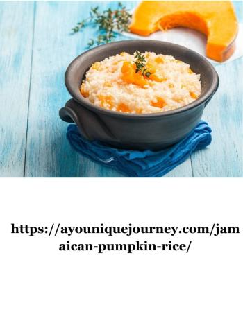 Pumpkin rice