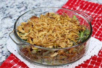 Swiss Cheese Green Bean Casserole&nbsp;