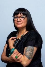 photo of Sandra Cisneros by Jay L. Clendenin