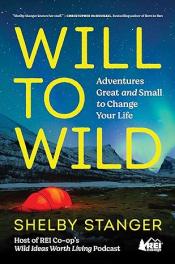 Will to Wild book cover, tent set up with mountains in the background