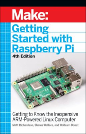 Book titled "Getting Started with Raspberry Pi"