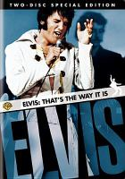 DVD cover for Elvis That's the Way It Is