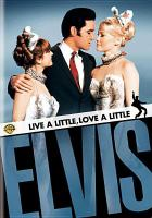 DVD cover for Live A Little Love A Little