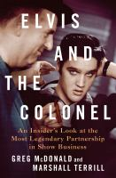 bookcover for Elvis and the Colonel