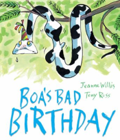 Book titled, "Boa's Bad Birthday"