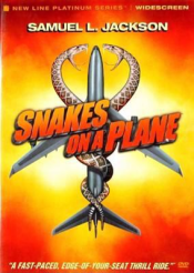 Movie titled, "Snakes on a Plane"