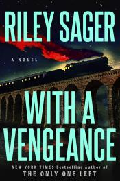 With a Vengeance book cover, train on bridge at night