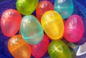 Plastic Easter eggs