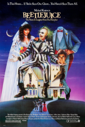 Beetlejuice 1988 movie cover