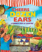 Book cover- Cheers for a dozen ears : a summer crop of counting