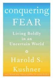 Book cover: Conquering fear